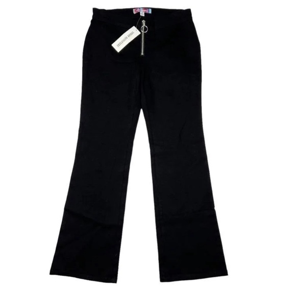 Urban Outfitters Liana Low Rise Zip Fly Kick Flare Pants - Picture 7 of 7